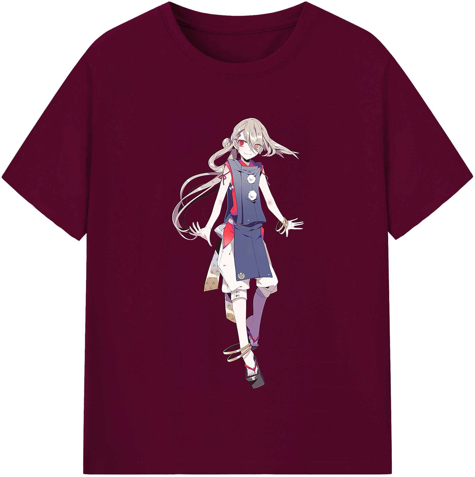 （画像用） 刀剣乱舞 Touken Ranbu レディースカジュアルプリントTシャツ（綿100％）